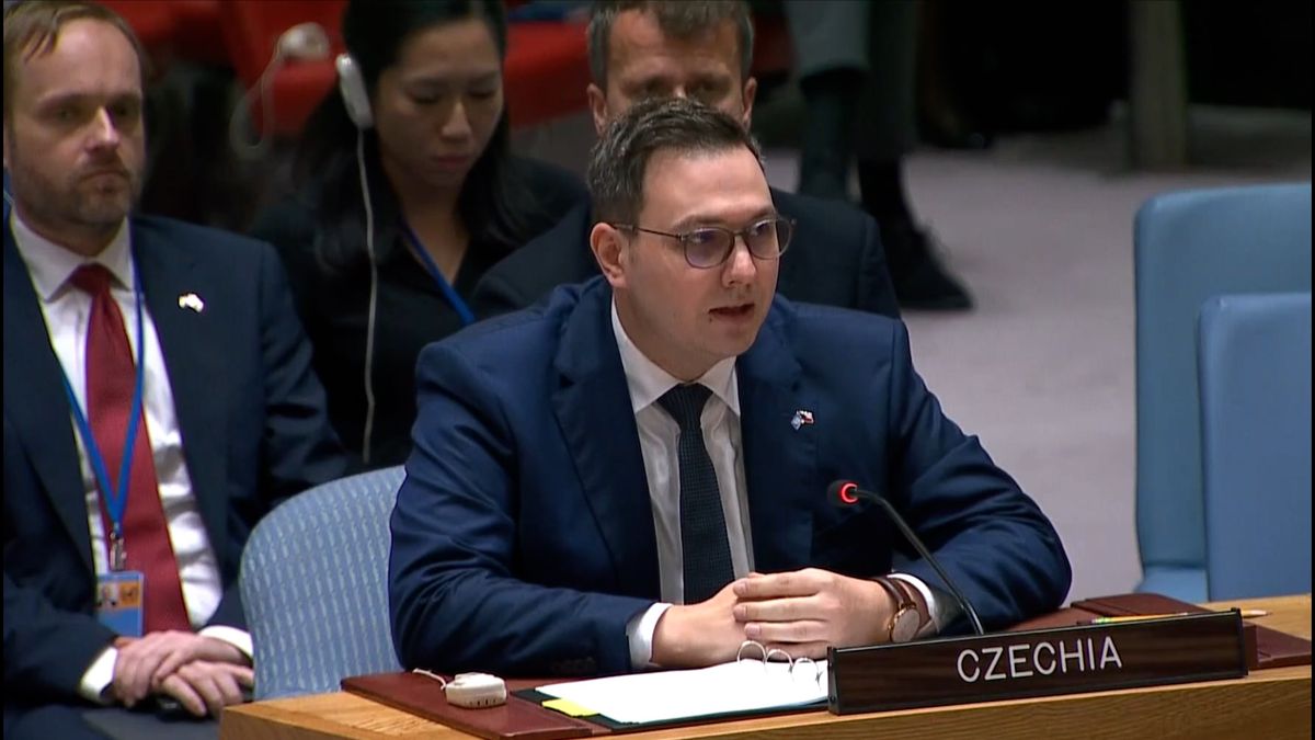 Lipavský v Radě bezpečnosti OSN: Nesete globální odpovědnost. Jednejte!